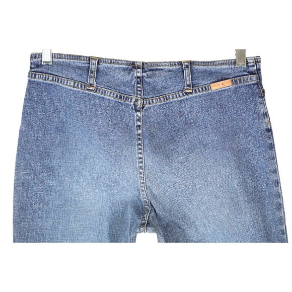 Tommy Hilfiger Jeans Juniors Size 9 LUY LUY Stretch Flare 2004 Bare Back Blue De - Picture 5 of 11